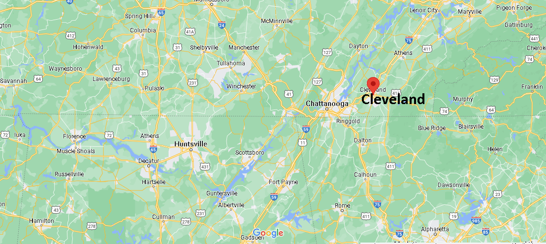 Where is Cleveland Tennessee