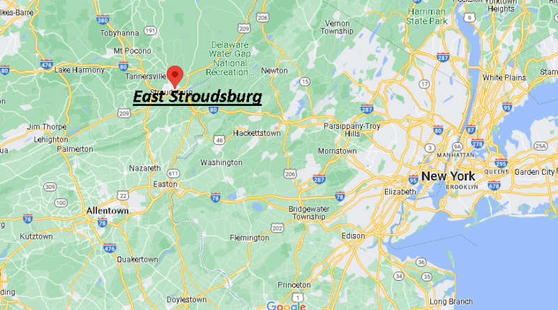 Where is East Stroudsburg Pennsylvania