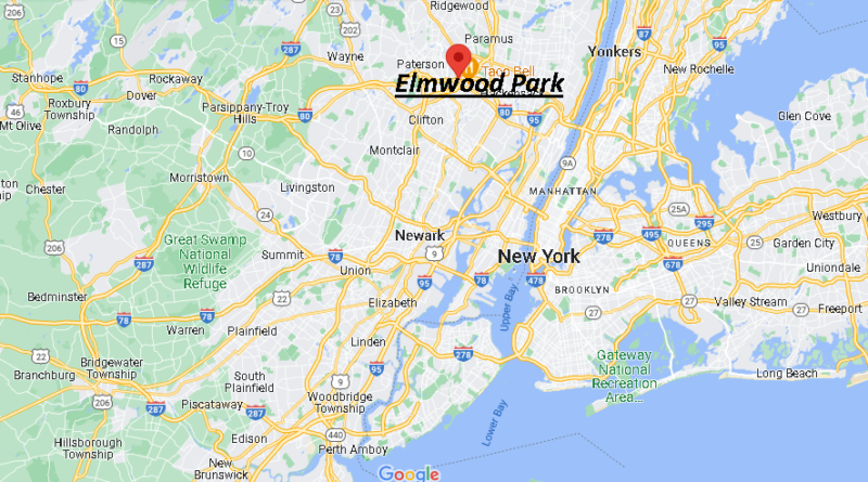Where is Elmwood Park New Jersey