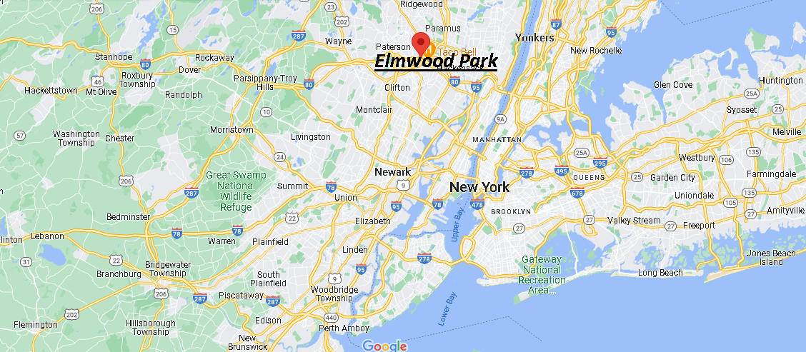 Where is Elmwood Park New Jersey
