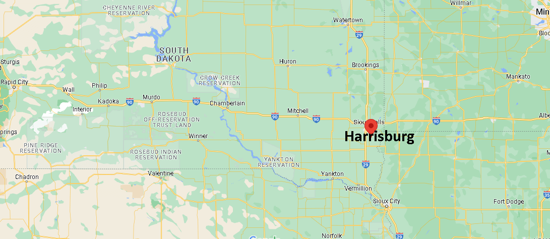 Where is Harrisburg South Dakota