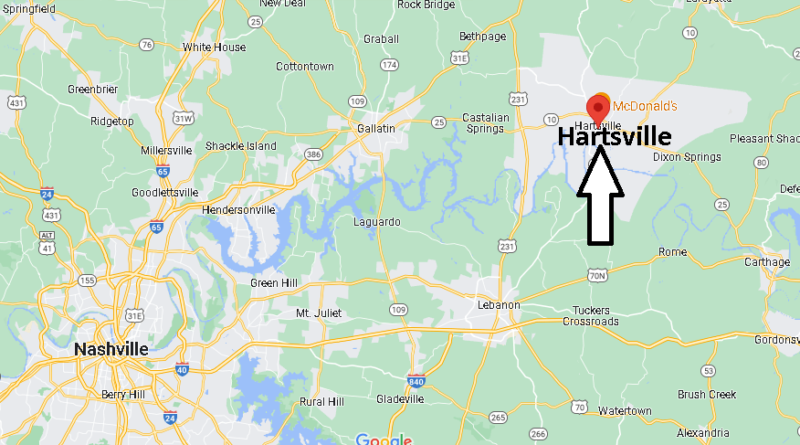 Where is Hartsville Tennessee