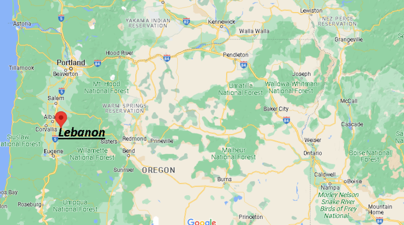 Where is Lebanon Oregon