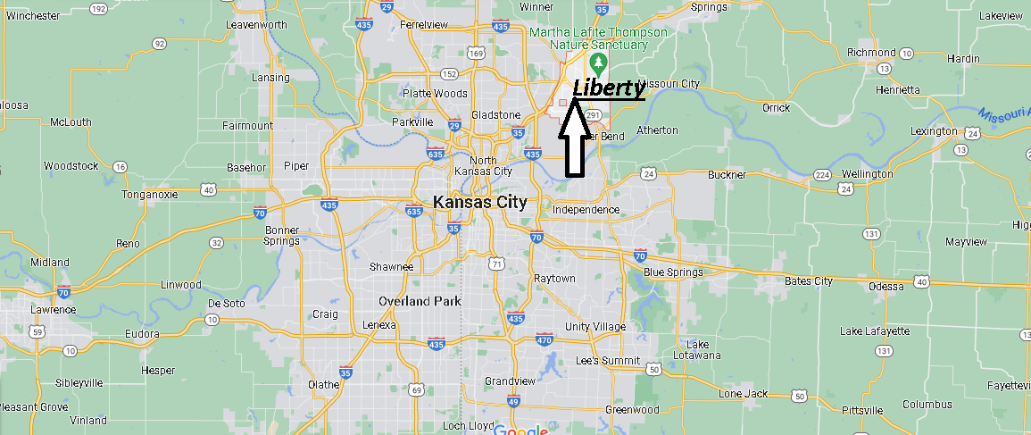 Where is Liberty Missouri