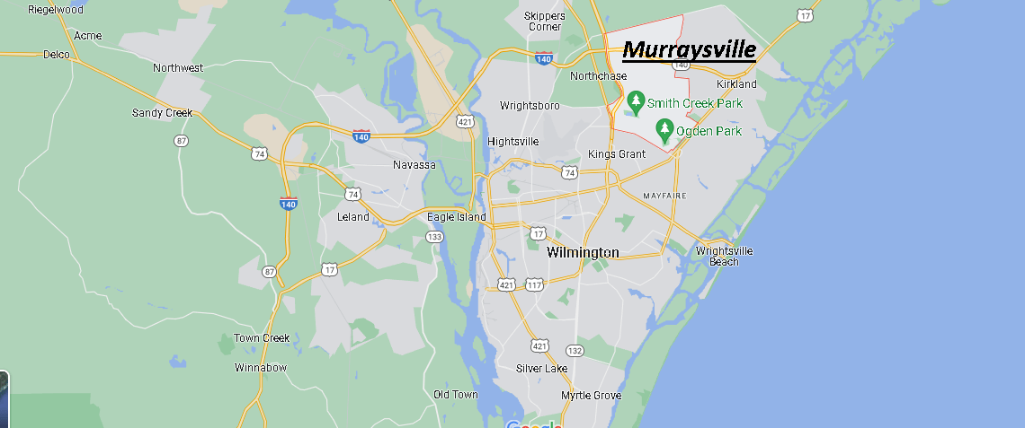 Where is Murraysville North Carolina