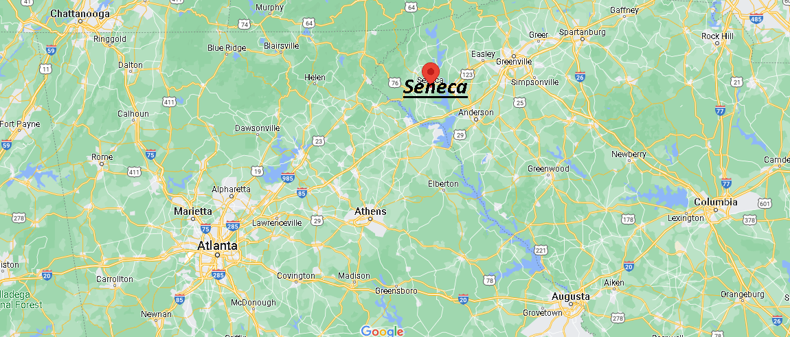 Where is Seneca South Carolina