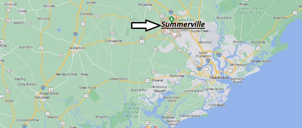 Where is Summerville South Carolina