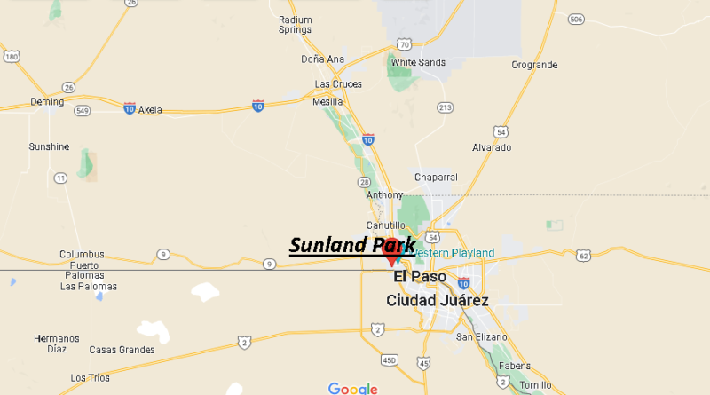 Where is Sunland Park New Mexico