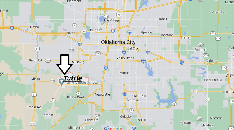 Where is Tuttle Oklahoma