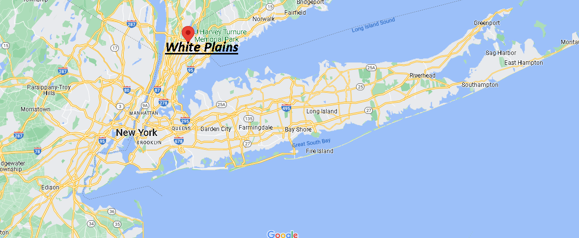 Where is White Plains New York