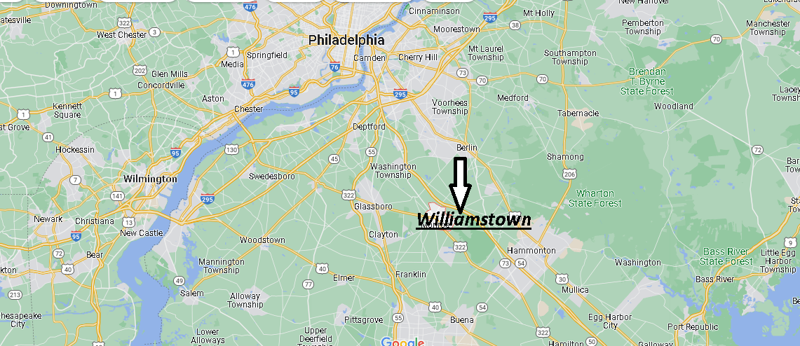 Where is Williamstown New Jersey