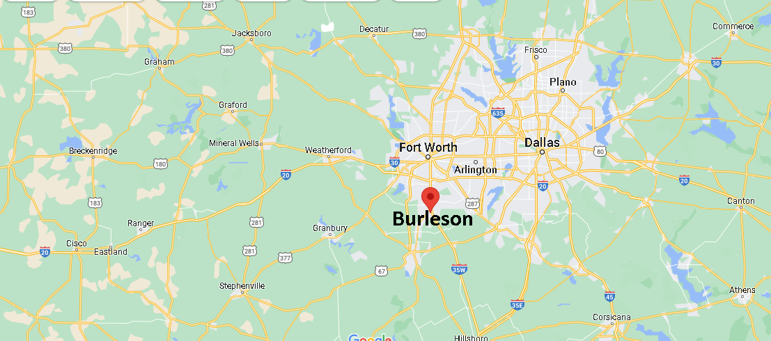Where is Burleson Texas