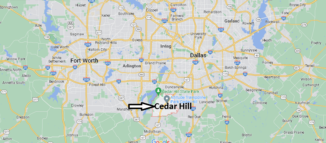 Where is Cedar Hill Texas