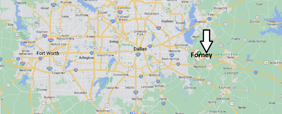 Where is Forney Texas
