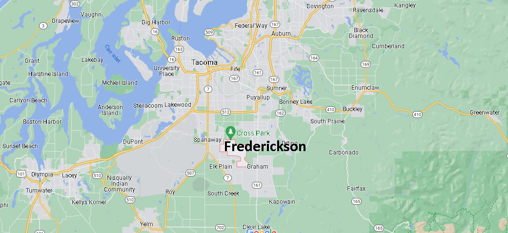 Where is Frederickson Washington
