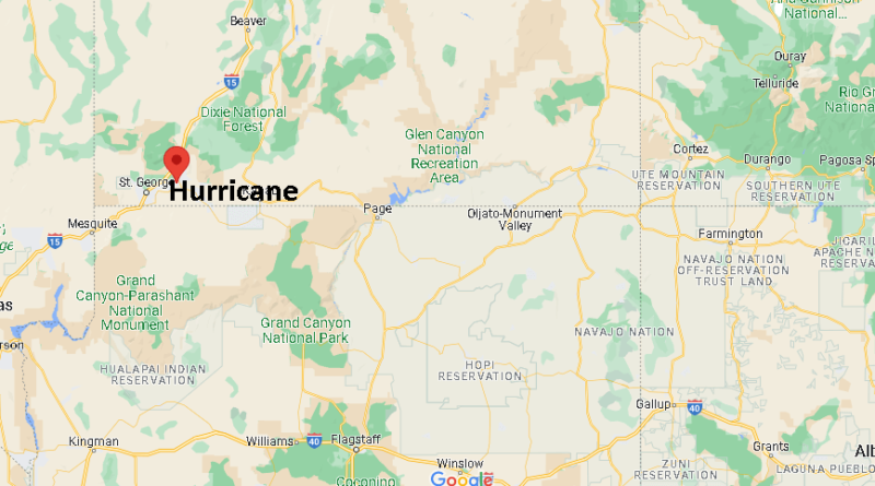 Where is Hurricane Utah