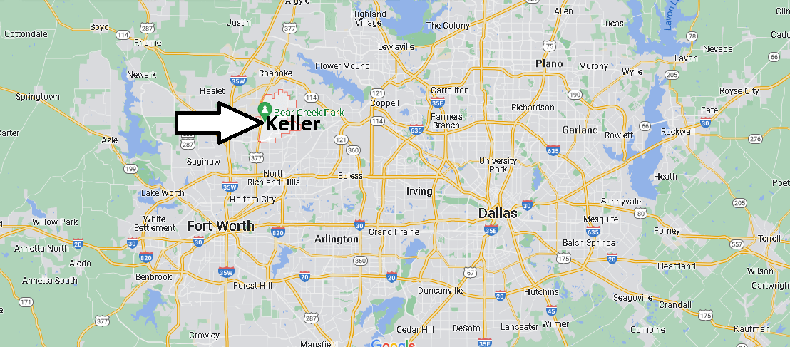 Where is Keller Texas