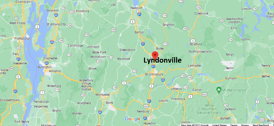 Where is Lyndonville Vermont
