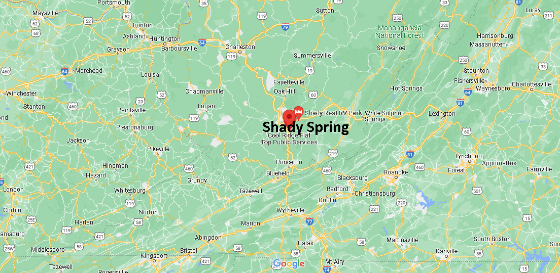 Where is Shady Spring West Virginia