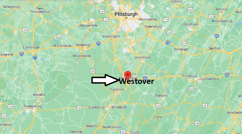 Where is Westover West Virginia