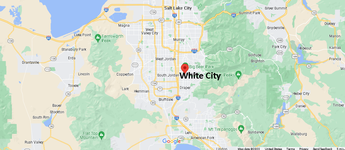 Where is White City Utah