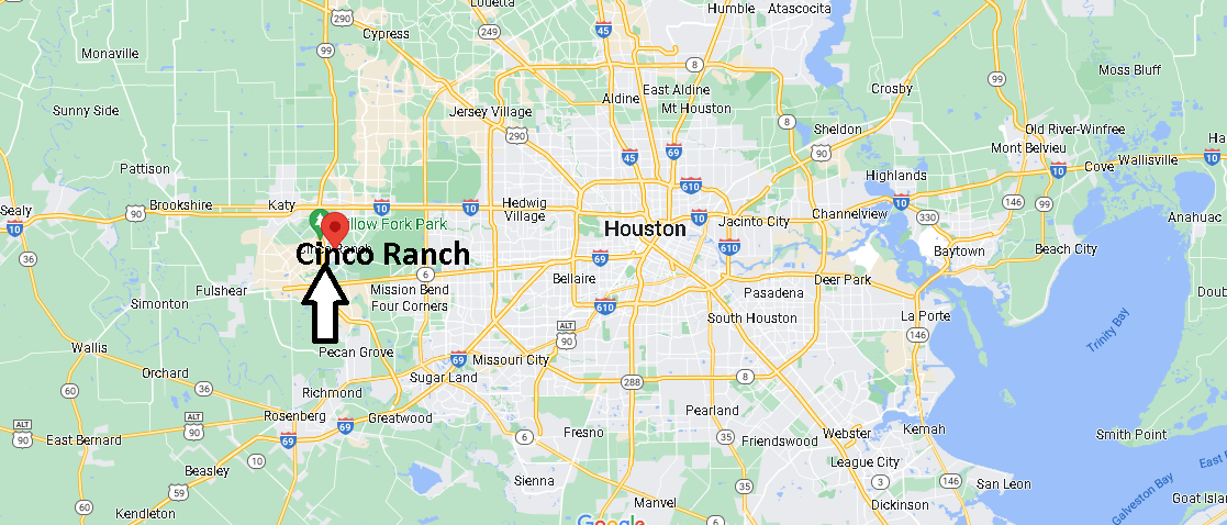 Where is Cinco Ranch Texas