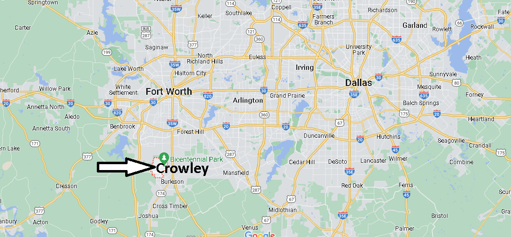 Where is Crowley Texas