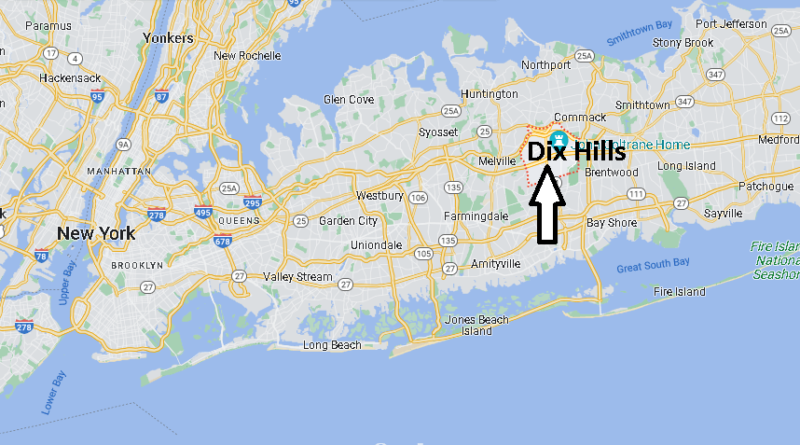 Where is Dix Hills New York