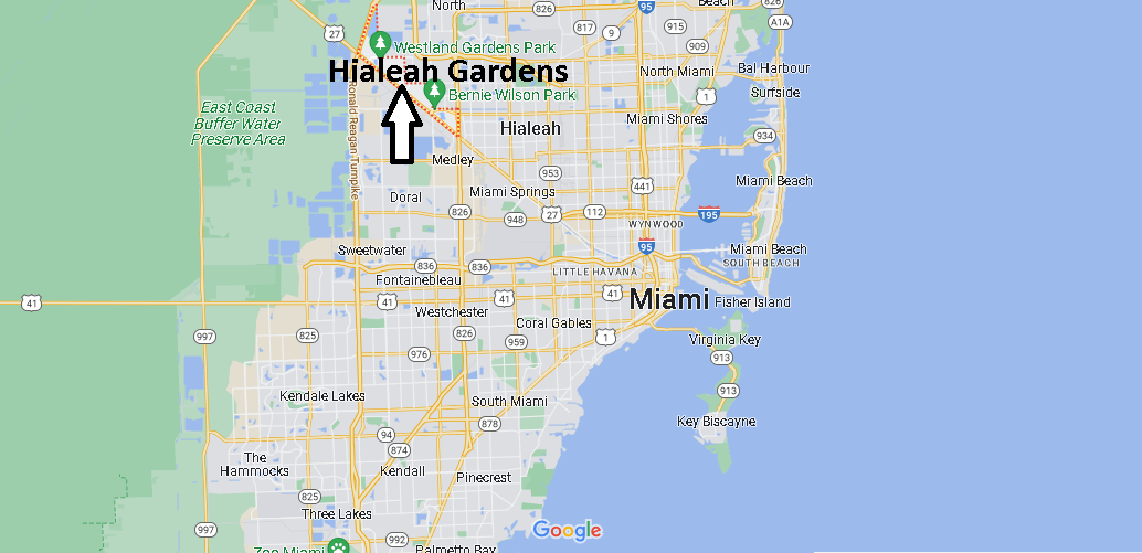 Where is Hialeah Gardens Florida
