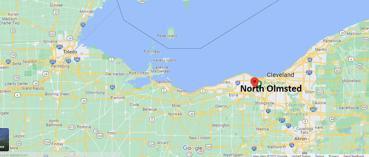 Where is North Olmsted Ohio