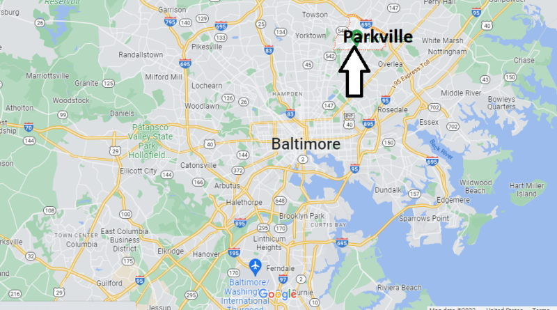 Where is Parkville Maryland