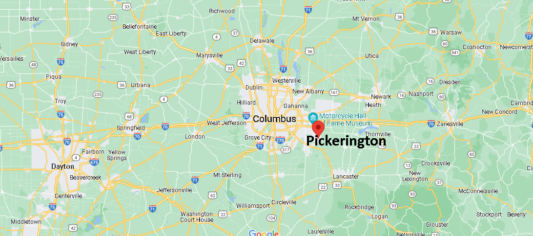 Where is Pickerington Ohio