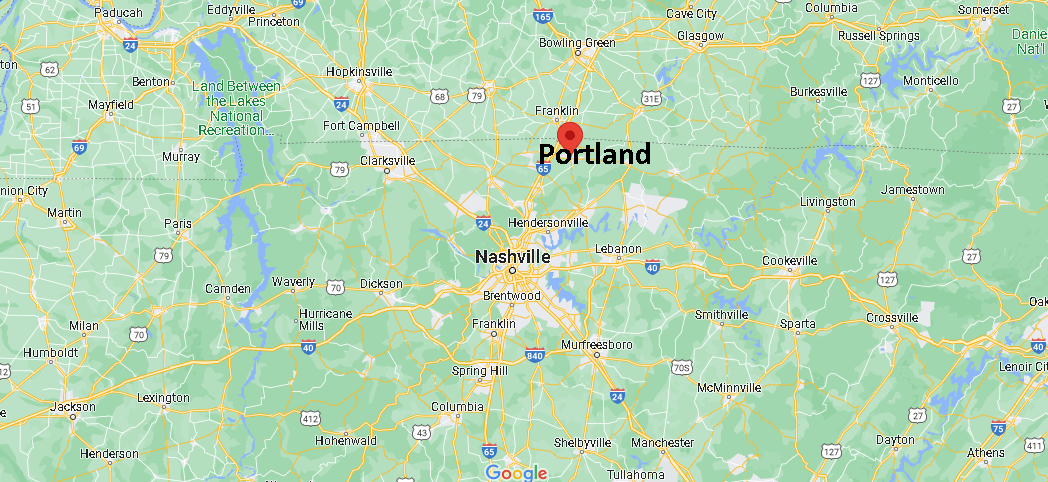 Where is Portland Tennessee
