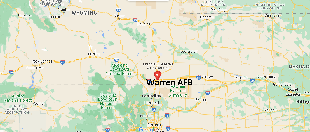 Where is Warren AFB Wyoming