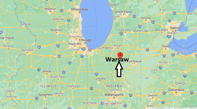 Where is Warsaw Indiana