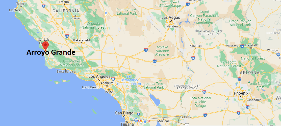Where is Arroyo Grande California