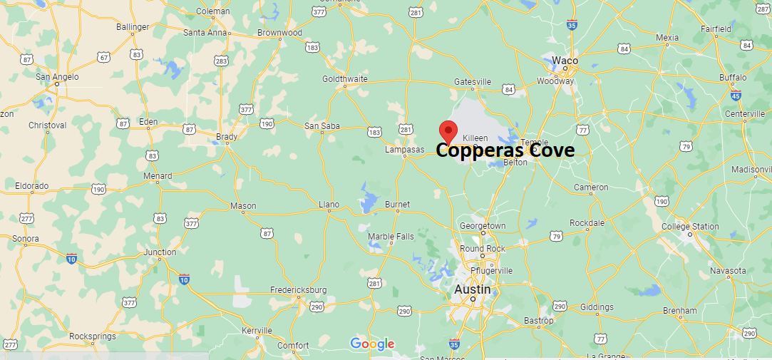 Where is Copperas Cove Texas