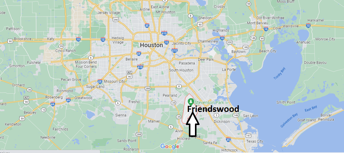 Where is Friendswood Texas