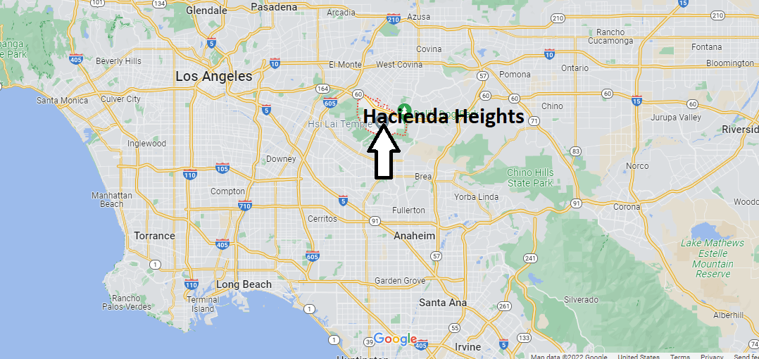 Where is Hacienda Heights California