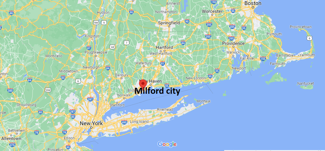 Where is Milford city Connecticut