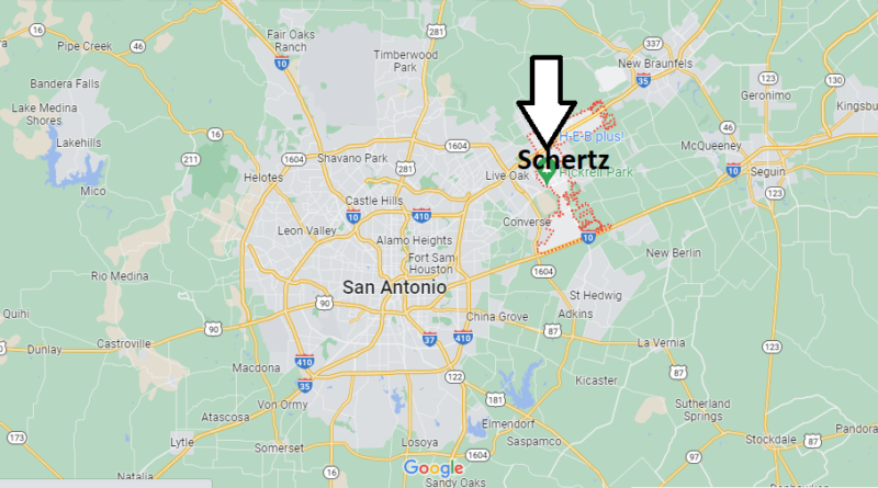 Where is Schertz Texas