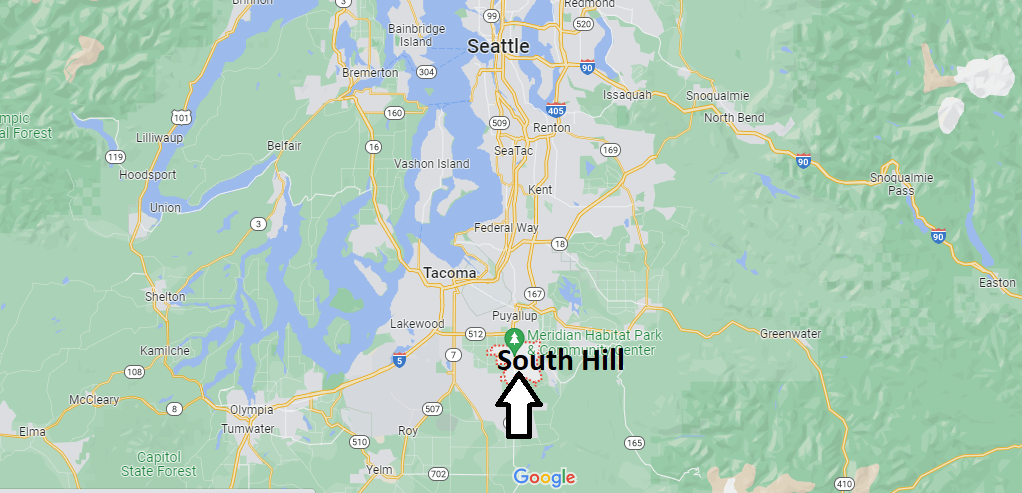Where is South Hill Washington