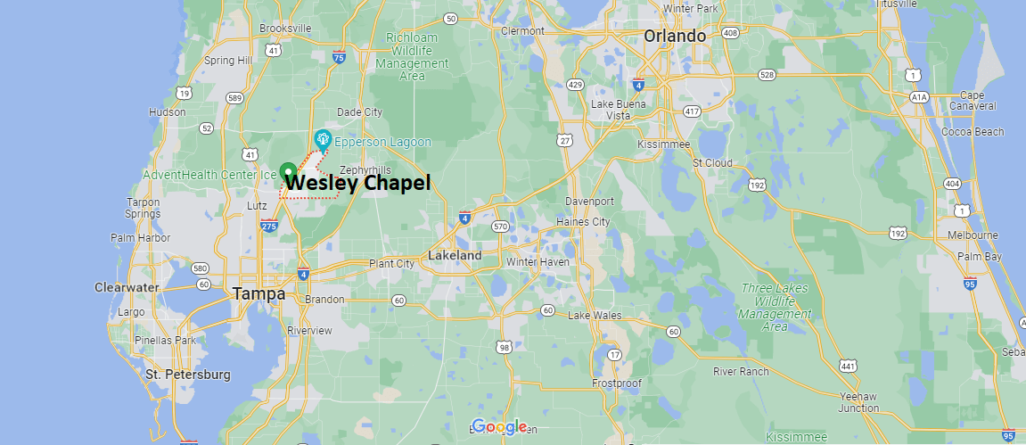 Where is Wesley Chapel Florida