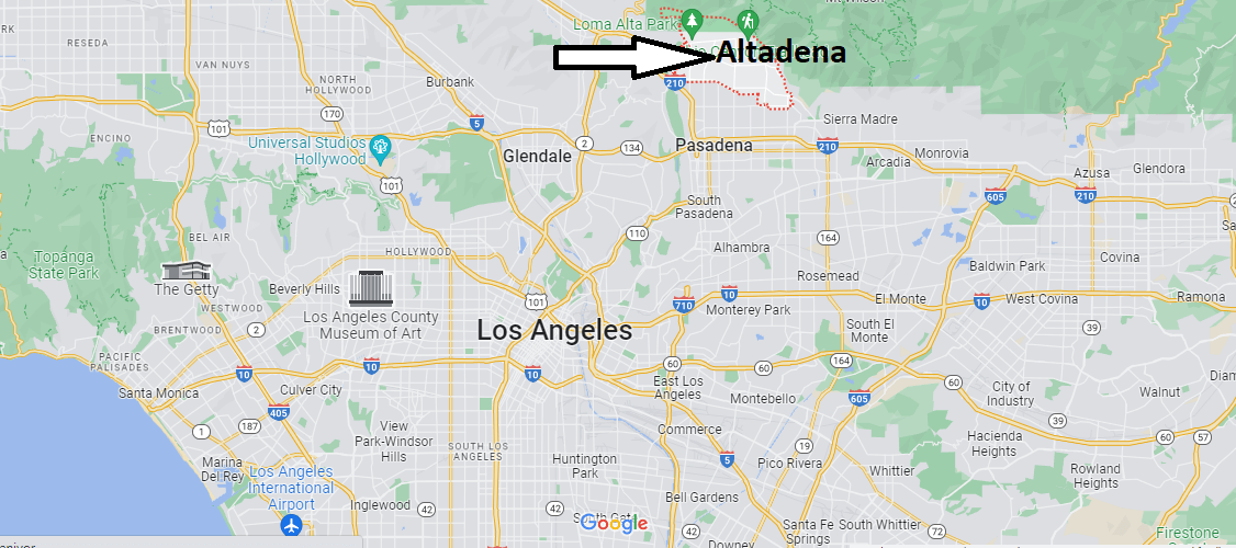Where is Altadena California