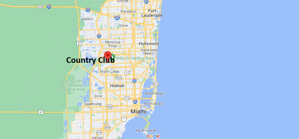 Where is Country Club Florida