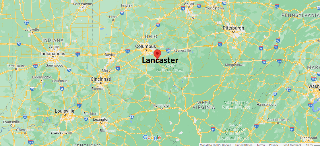 Where is Lancaster Ohio