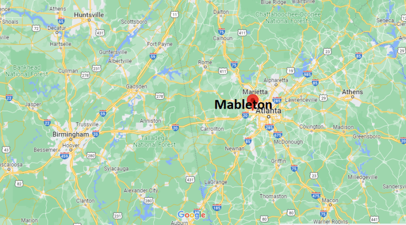 Where is Mableton Georgia