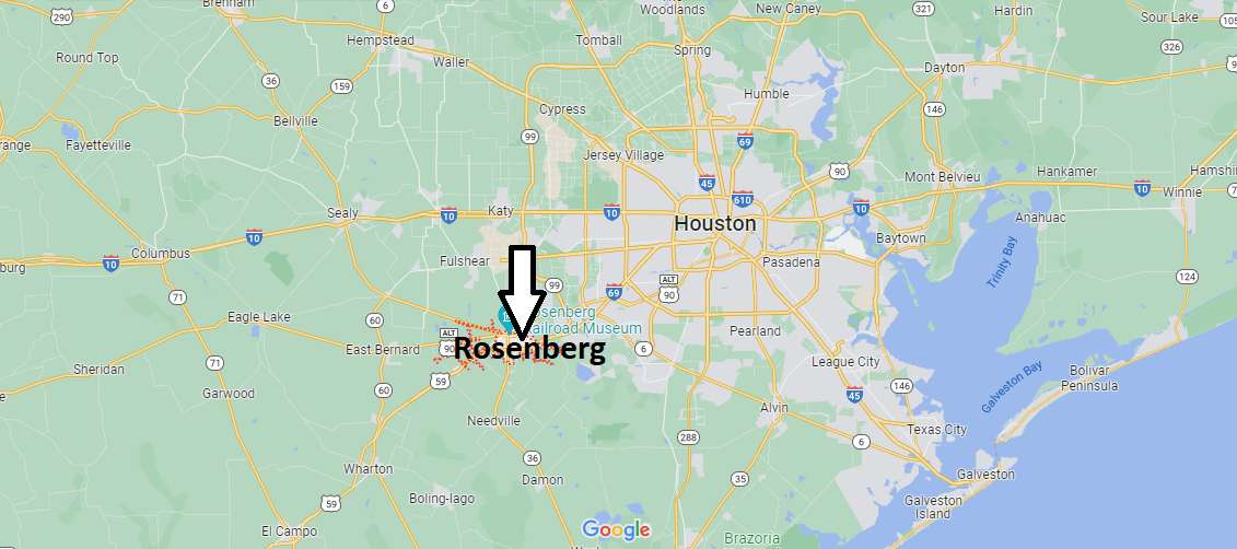 Where is Rosenberg Texas