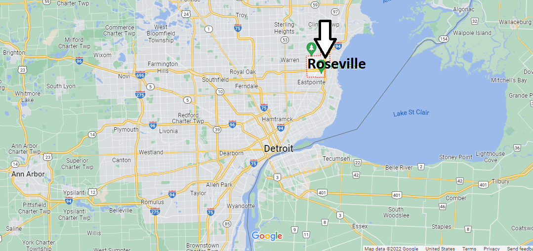 Where is Roseville Michigan