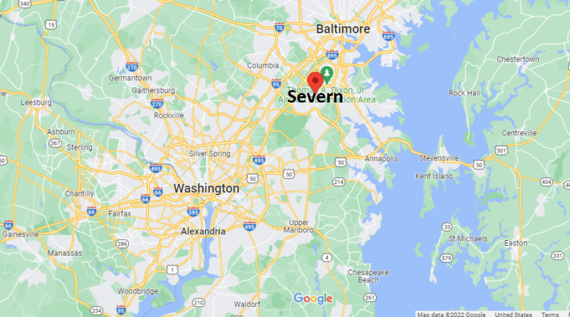 Where is Severn Maryland